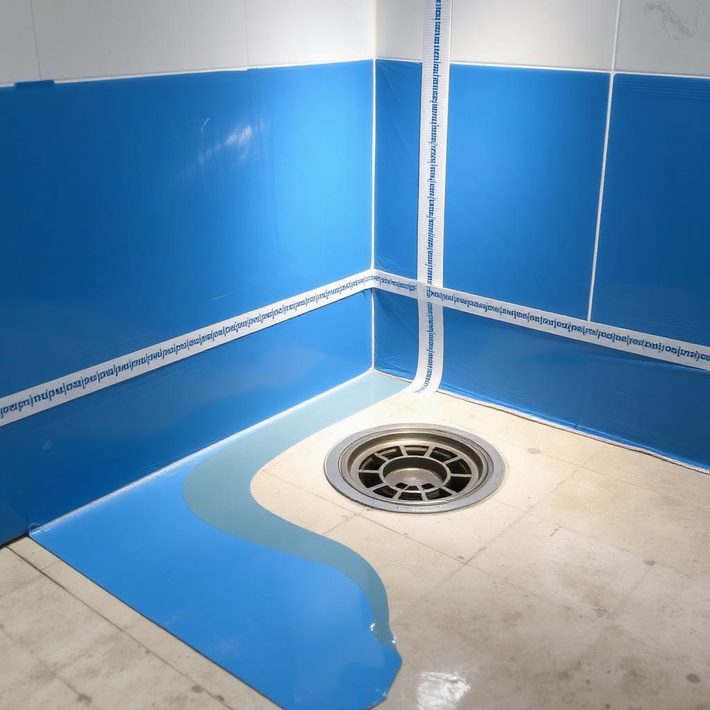 Koupelna — hydroizolace a hrany